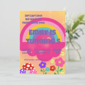 Meisjes Regenboog Koninkrijk Kaart (Staand voorkant)