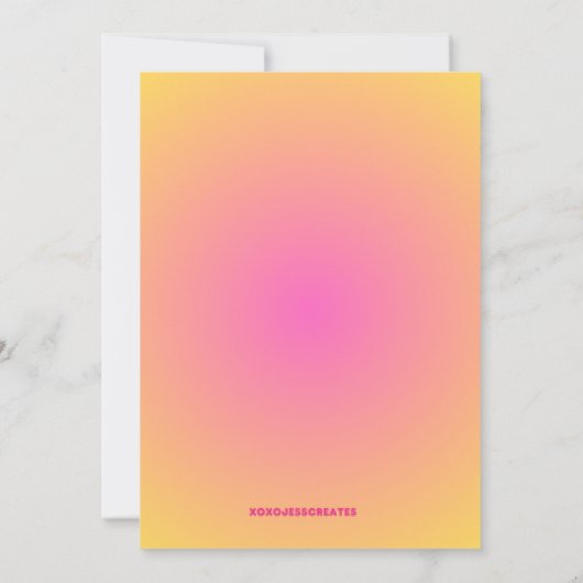 Meisjes Regenboog Koninkrijk Kaart (Achterkant)