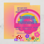 Meisjes Regenboog Koninkrijk Kaart (Voorkant / Achterkant)