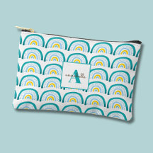 Meisjes Regenboog turquoise