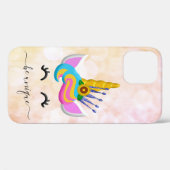 Meisjes regenboogvlies — uniek Case-Mate iPhone case (Achterkant (horizontaal))