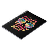 Meisjes Reis 2024 Weekend Zomer Strand Vakantie 20 Notitieboek (Linkerzijde)