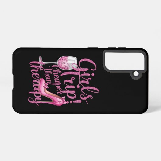 Meisjes reis goedkoper dan therapie weekend wijnfe samsung galaxy hoesje (Achterkant horizontaal)