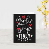 Meisjes reis Italië 2025 Vrouwen&#39;s Weekend Gir Kaart (Gele Bloem)
