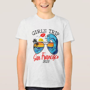 Meisjes reis San Francisco 2025 Vrouwen Weekend Ge Tri-Blend Shirt