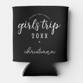 Meisjes reizen goedkoper dan aangepaste vaccinatie blikjeskoeler (Voorkant)