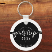 Meisjes reizen goedkoper dan aangepaste vaccinatie sleutelhanger (Voorkant)