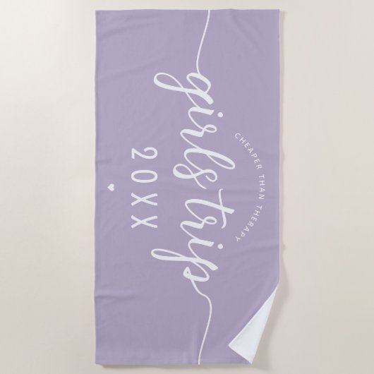 Meisjes reizen goedkoper dan aangepaste vaccinatie strandlaken (Voorkant)