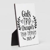 Meisjes reizen goedkoper dan therapie 2025 fotoplaat (Zijkant)