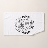 Meisjes reizen goedkoper dan therapie 2025 handdoek (Handdoek)