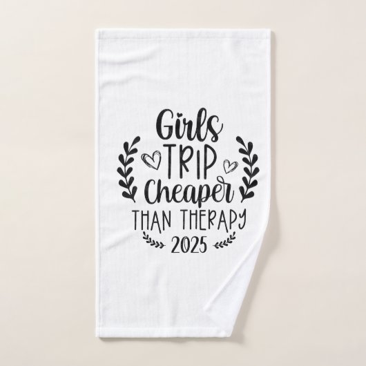 Meisjes reizen goedkoper dan therapie 2025 handdoek (Handdoek)