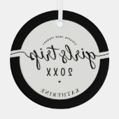 Meisjes reizen goedkoper dan Therapy Custom Girls  Glas Ornament (Achterkant)