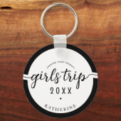 Meisjes reizen goedkoper dan Therapy Custom Girls  Sleutelhanger (Voorkant)