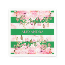 Meisjes Religieuze Viering Groen Roze Streep