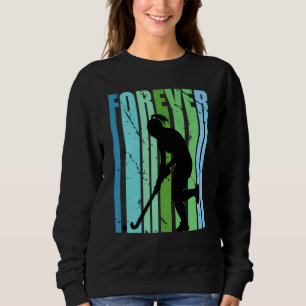 Meisjes Retro Forever Hockey Doet Sport In Team Vi Trui