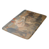 Meisjes Rijden Ezels op het strand (Isaac Israels) Badmat (Gekanteld)