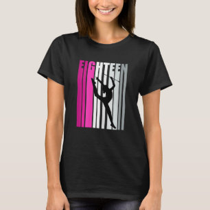 Meisjes Ritmische Gymnastiek 18e Verjaardag Baton T-shirt