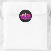 Meisjes Rock Sticker (Tas)