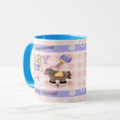 Meisjes Rocking Paard Mok (Voorkant links)