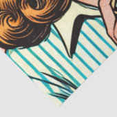  meisjes Romance strips Tissuepapier (Detail)