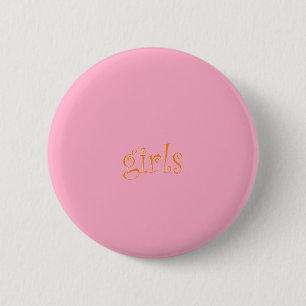 meisjes ronde button 5,7 cm