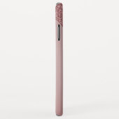 Meisjes Roos Gold Sparkle Glitter Driemonogram Case-Mate iPhone Case (Achterkant/rechts)