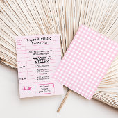 Meisjes Roze Bookish Book Club Library Kaart