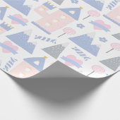 Meisjes Roze Castles en Lollipops die papier verpa (Hoek)