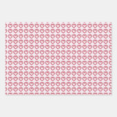 Meisjes Roze Cowgirl Monogram Inpakpapier Vel (Voorkant 2)
