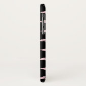 Meisjes Roze en Zwarte Arrows Boho Chic Case-Mate iPhone Case (Achterkant/links)