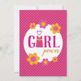 Meisjes roze fuchsia plaid florale spring bloem