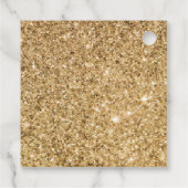 Meisjes Roze Kasteel Prinses Verjaardagsfeest Bedankjes Labels (Achterkant)