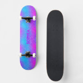 Meisjes roze, paarse, blauwe kleuren Persoonlijke  Persoonlijk Skateboard (Voorkant)