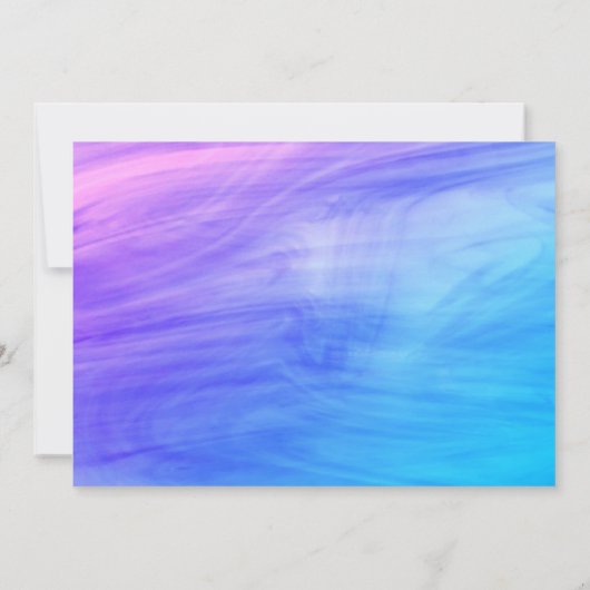 Meisjes Roze Paarse Stijlvolle Afstuderen Aankondi Kaart (Achterkant)