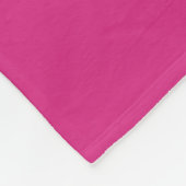 Meisjes Roze Persoonlijke Script Naam Fleece Deken (Hoek)
