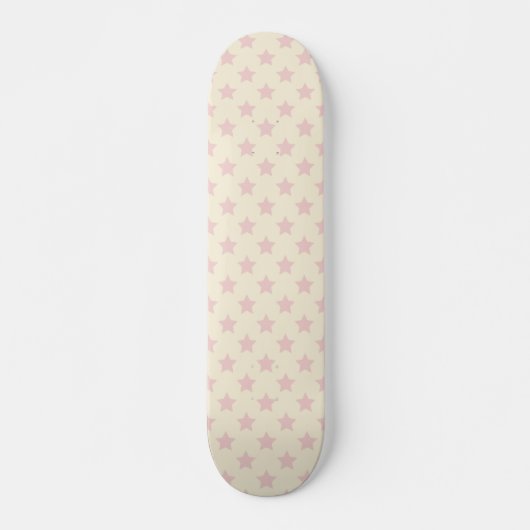 Meisjes roze perzikpatroon modern persoonlijk skateboard (Voorkant)