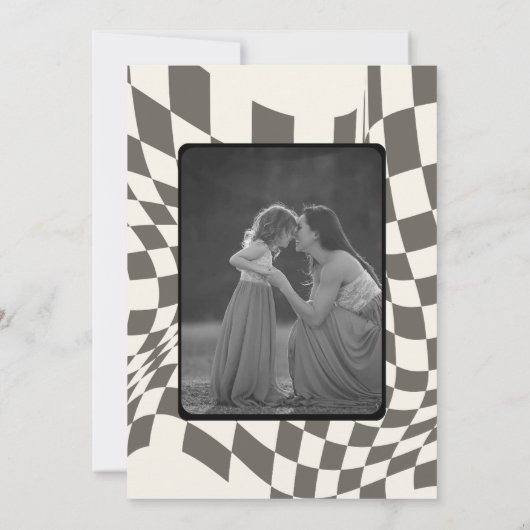 Meisjes  Roze Race Auto 1e Verjaardagsfeest Kaart (Achterkant)