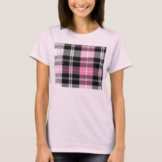 Meisjes Roze Stijl Geplakt Bovenkant T-shirt