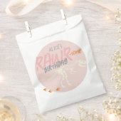 Meisjes Roze T-Rex Dinosaurus Fossil Kids Verjaard Bedankzakje (Geknipt)