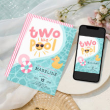 Meisjes Roze Twee Naar Het Zwembad Zomer Spetter 2