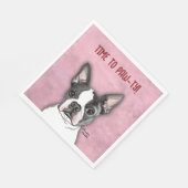 Meisjes Roze Verjaardagsfeest Servetten Boston Ter (Hoek)