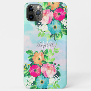 Meisjes  Rozen Floral Waterverf Verf Case-Mate iPhone Case