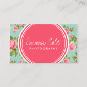 Meisjes  Rozen Visitekaartje (Voorkant)