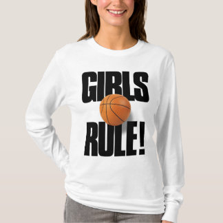 MEISJES RULE! Basketbal T-shirt