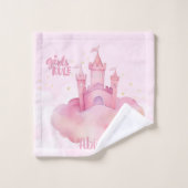 Meisjes Rule Palace aanpasbaar Bad Handdoek (Wasdoekje)