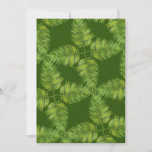 Meisjes Safari Jungle Twee Wild 2e Verjaardag Kaart (Achterkant)