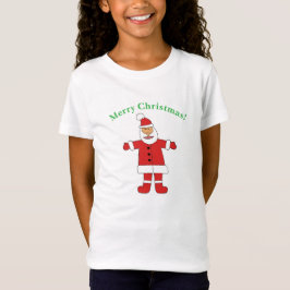Meisjes Santa Nice List T-shirt