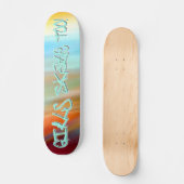 Meisjes Schaats ook! - multicolor Skateboard (Voorkant)