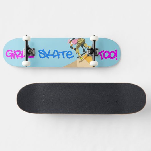 Meisjes Schaats ook! Skateboard (Horizontaal)