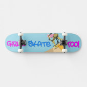 Meisjes Schaats ook! Skateboard (Horizontaal)